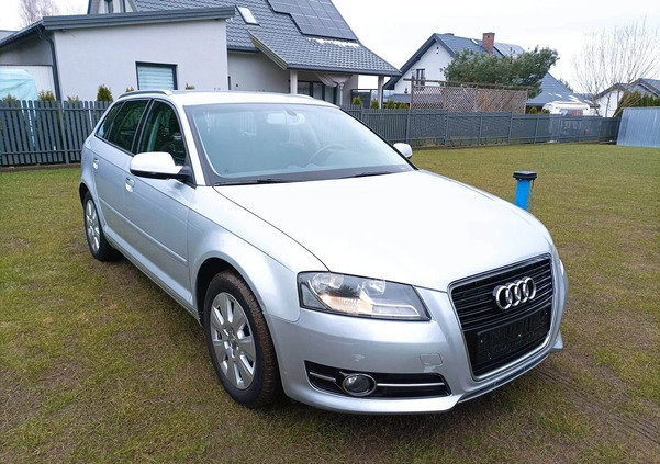 Audi A3 cena 27500 przebieg: 240120, rok produkcji 2010 z Murowana Goślina małe 92